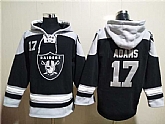 Las Vegas Raiders #17 Davante Adams Black Ageless Must-Have Lace-Up Pullover Hoodie,baseball caps,new era cap wholesale,wholesale hats